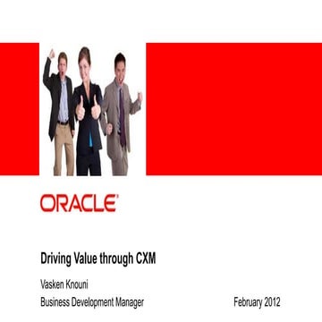Driving Value through Customer Experience Managment