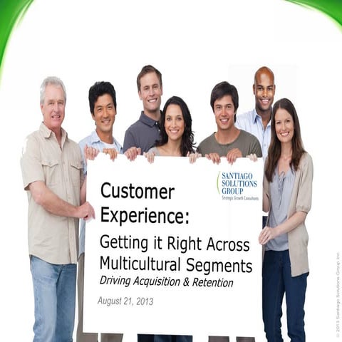 Customer experience webinar presentation 8 21-13 final