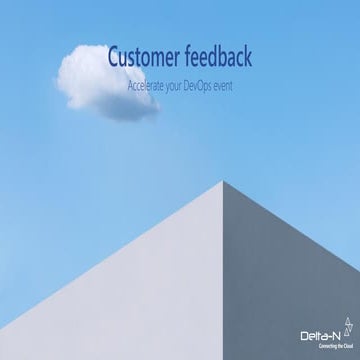 Customer feedback