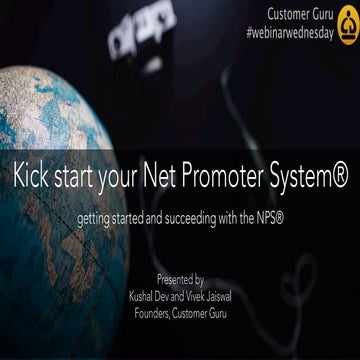 Kick start your Net Promoter System®