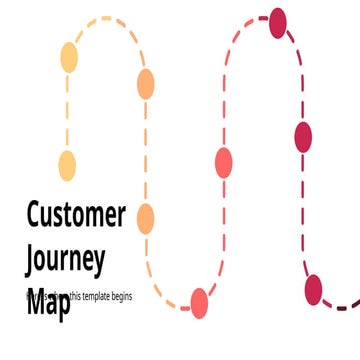 Customer Journey Map by Slidego - Infographics