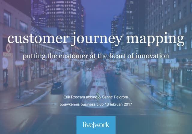 A short introduction to Customer journey mapping