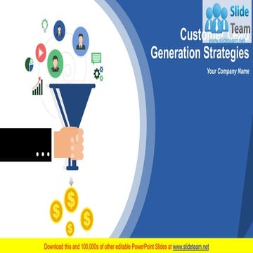 Customer Lead Generation Strategies PowerPoint Presentation Slides