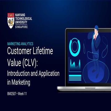 Customer Life Time Value 