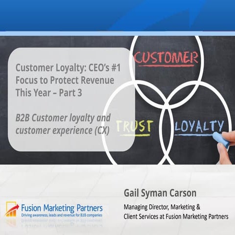 Customer Loyalty   Part 3 - Customer Experience (CX)