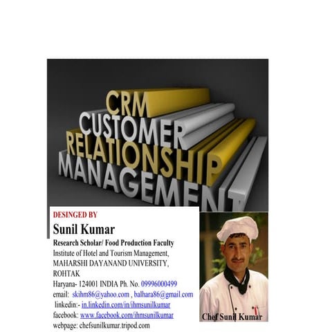 Customer relationship management