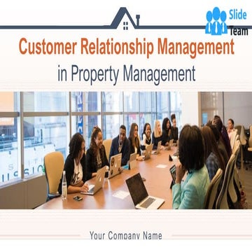 Customer Relationship Management In Property Management Powerpoint Presentati...