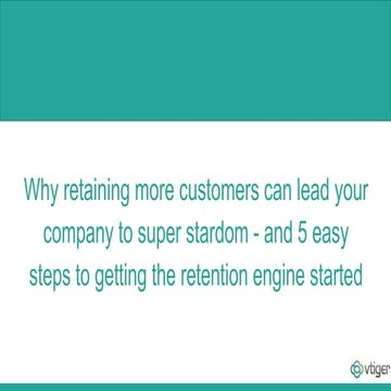 Customer retention best practices