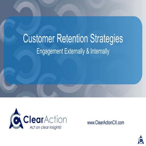 Customer Retention Strategies