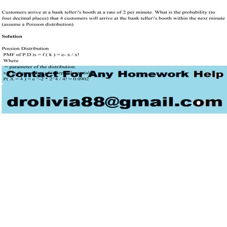 Customers arrive at a bank tellers booth at a rate of 2 per minute.pdf