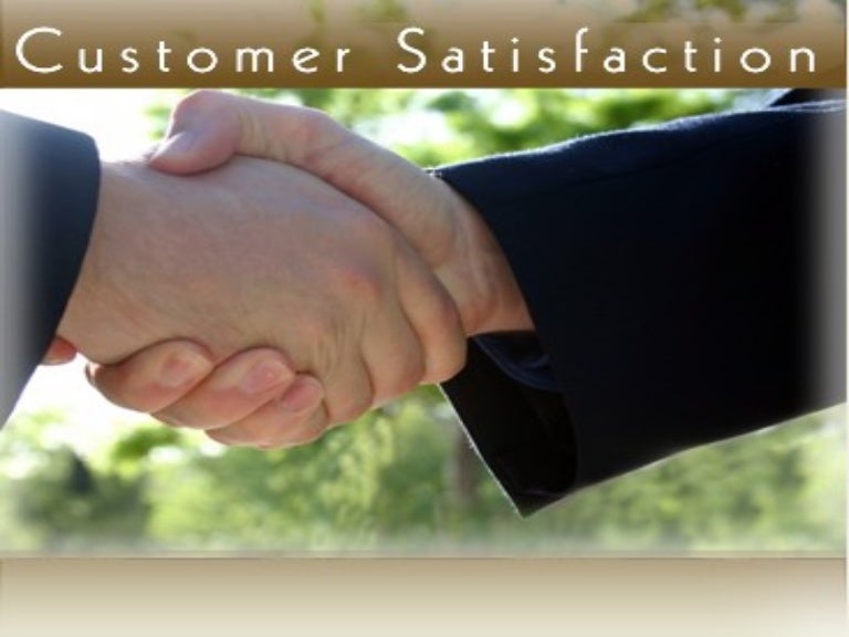 customer satisfaction survey ppt