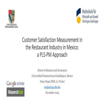 Customer satisfaction in Nando's restaurant | PPTX