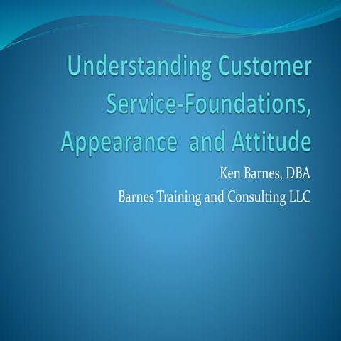 Customer Service - Appearance