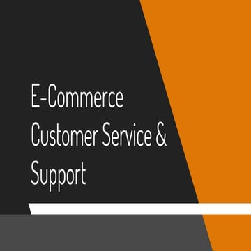 ECommerce Customer Service and Support Staffing