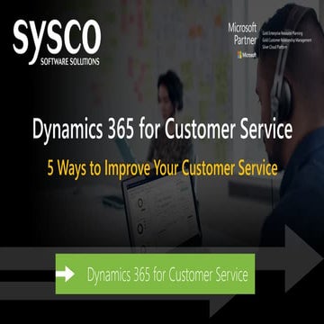 Microsoft Dynamics 365 for Customer Service
