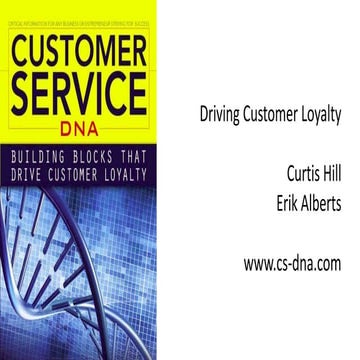 Customer servicedna summary