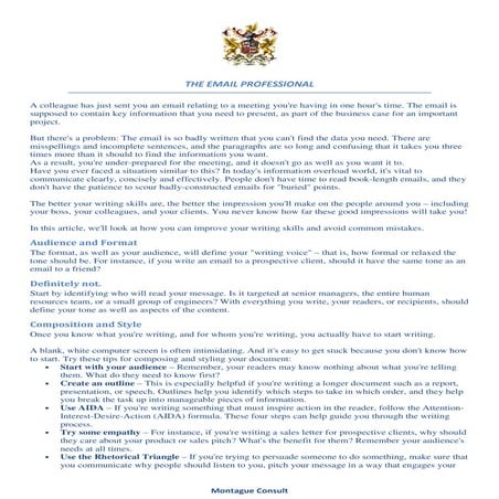 Customer Service Excellence Programme (Email)