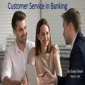 Customer service in banking