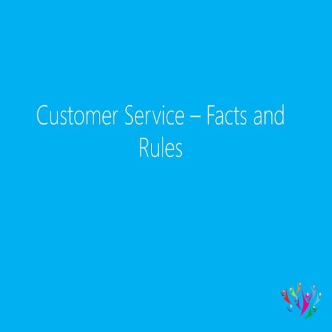 Customer service ppt