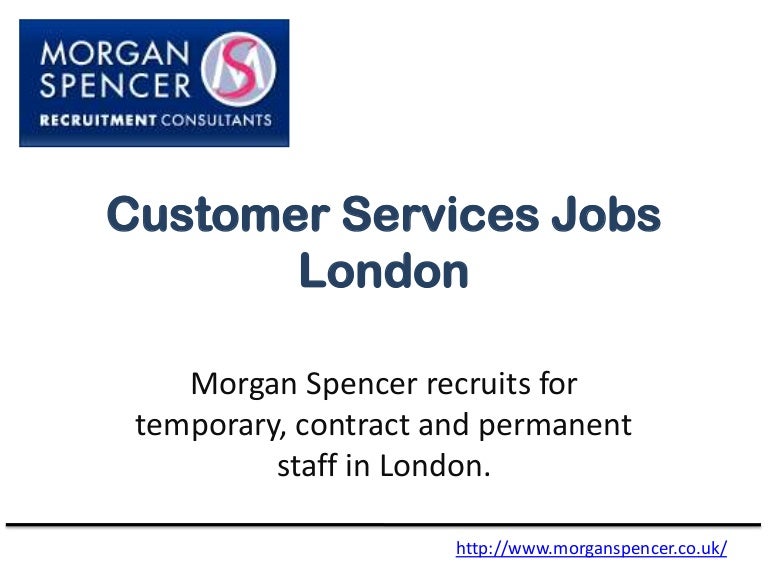 Customer services jobs london