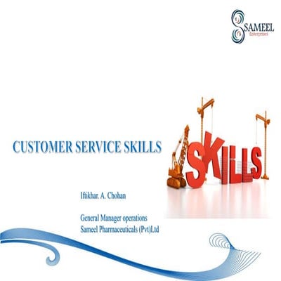 Customer service skills