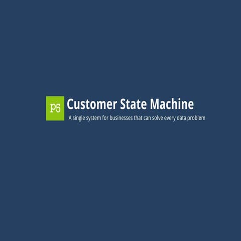 Customer State Machine