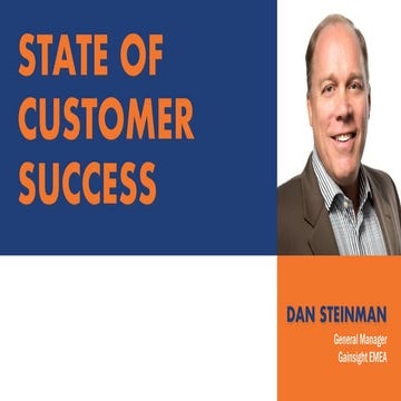Customer Success - Why and How of Gainsight's 14 Elements