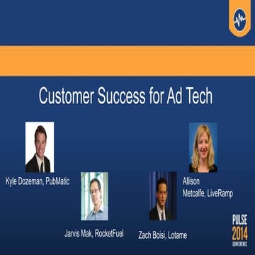 Customer Success for Ad Tech