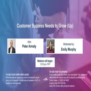 Customer Success Needs to Grow (Up)