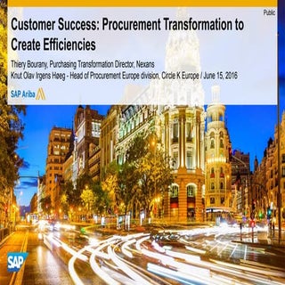 Customer Success: Procurement Trans...