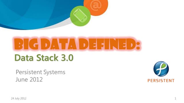 Customer summit  - big data (final)