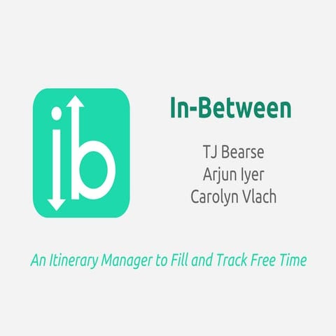 InBetween Final presentation | PDF