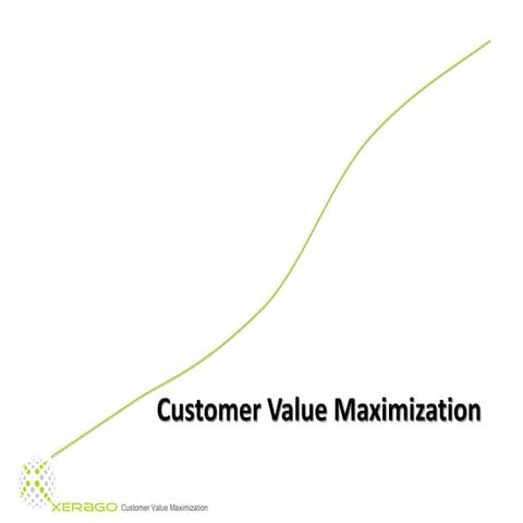 Customer Value Maximization