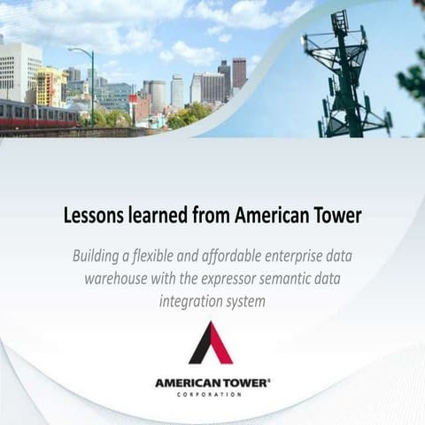expressor customer webinar with American Tower