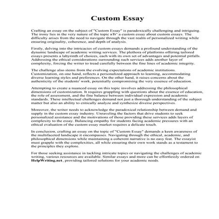 First Impressions Essay. Pacific States University | PDF