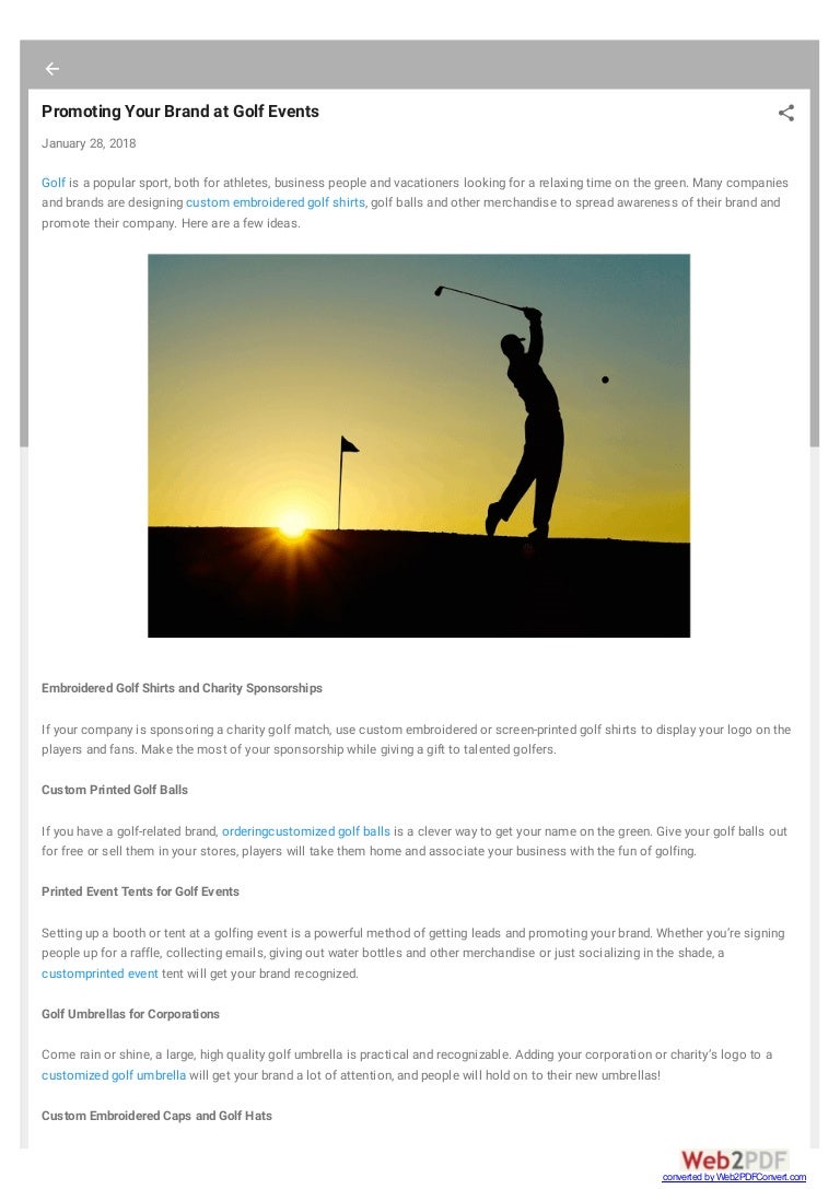 golf hat companies