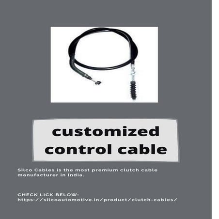Customized control cable | PDF