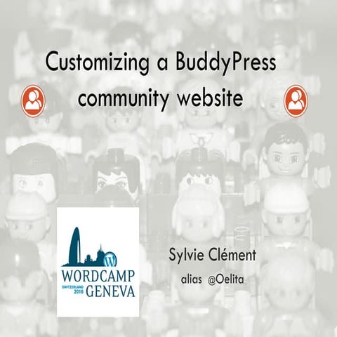 Customizing a BuddyPress community website