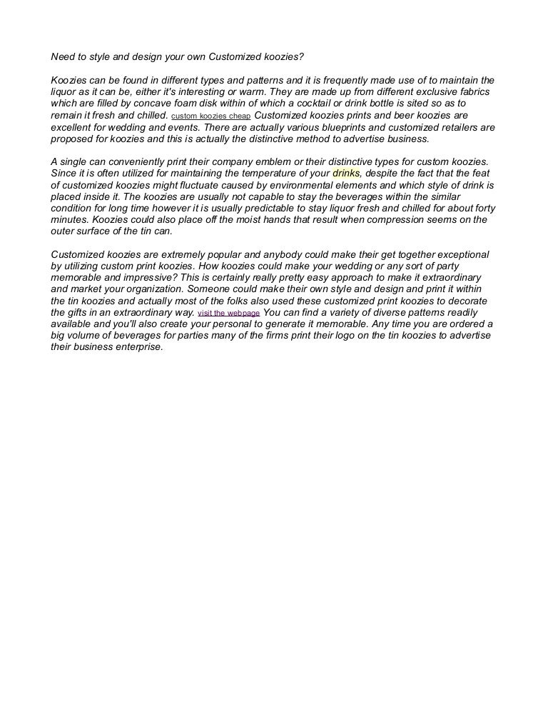 cheap koozies with logo