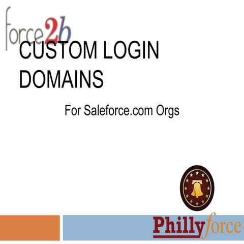 Implementing Salesforce My Domains 