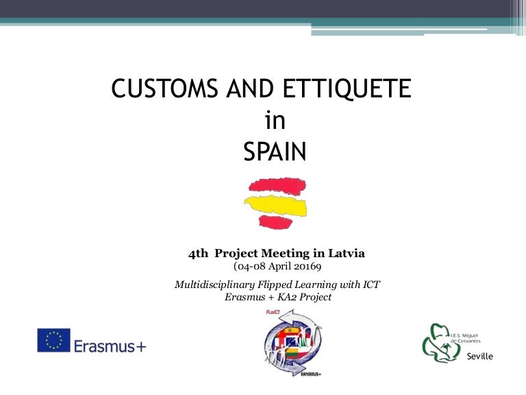 Customs and etiquette in Spain