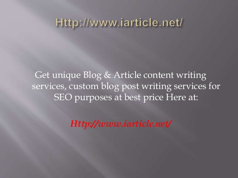 Custom writing services net