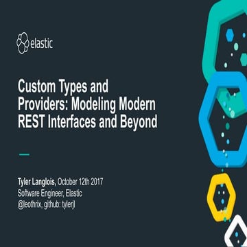 PuppetConf 2017: Custom Types & Providers: Modeling Modern REST Interfaces an...