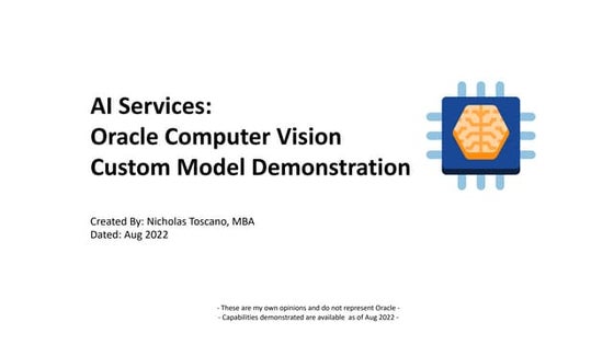 Building a Custom Vision Model | PDF | Cloud Computing | Internet