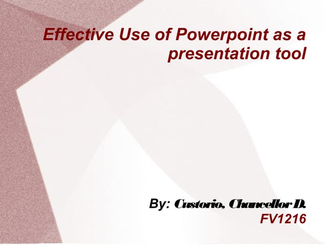 Custorio power point