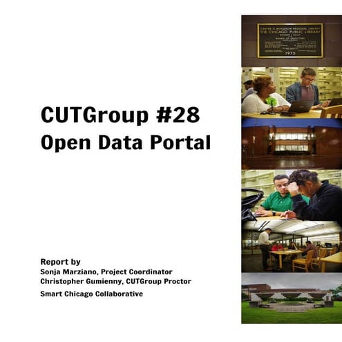 Final Report for CUTGroup #28 - City of Chicago Open Data Portal Homepage