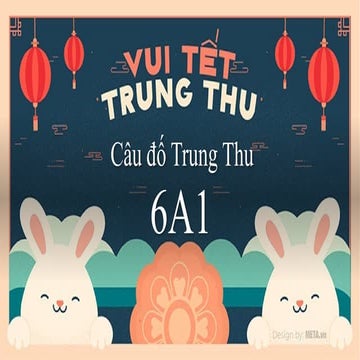 Câu đố Trung Thu dành cho bé cấp 1 cấp 2