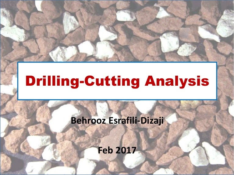Cutting analysis (part 1)