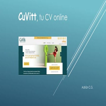 Qué es CuVitt | PPTX