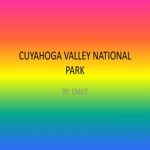 Cuyahoga valley national park[1]